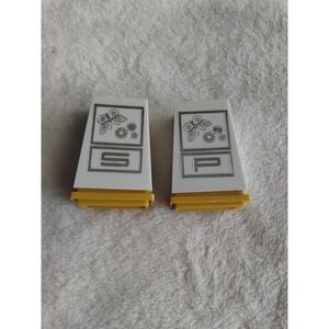 Vtg Bank Of Modesto Illinois Salt And Pepper Shakers Advertising Butterfly